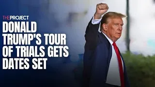 Donald Trump About To Go On A Tour Of Trials Across The U.S.