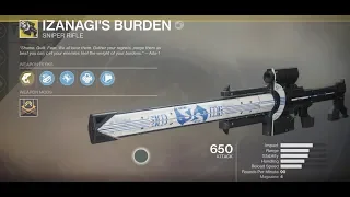 HOW TO GET THE IZANAGI'S BURDEN!! MYSTERY BOX OPENED!