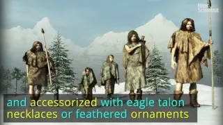 Ice age fashion showdown: Neanderthal capes versus human hoodies