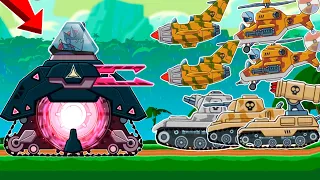 EPIC TANK DYNAMO FIGHTS in JUNGLE PATROL! Survival Mode - Hills of Steel!