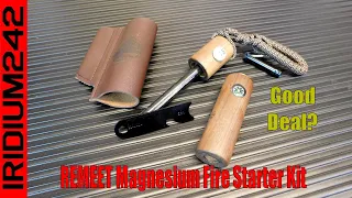 Gadget Or Good Stuff?  REMEET Magnesium Fire Starter Kit