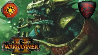 A Story Of Triple Solar Engines. Lizardmen Vs Vampire Counts. Total War Warhammer 2, Multiplayer