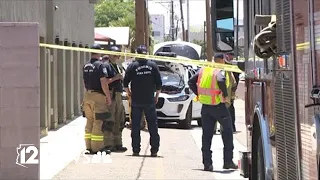 Waymo car crashes into pole