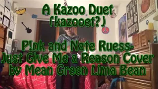 Just Give Me a Reason Cover but Nate Ruess is a Kazoo