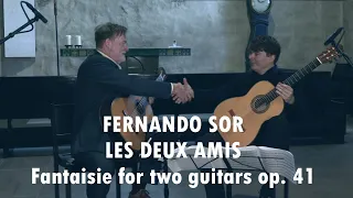 Sor | Les Deux Amis op. 41 | Patrik Kleemola & Timo Korhonen, guitars