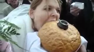 Russian accidents crazy people. Русская свадьба