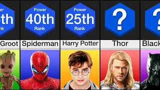 Comparison: Most Powerful Superheroes