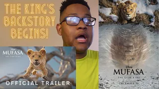 Mufasa: The Lion King | Teaser Trailer | REACTION!