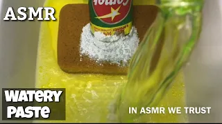 ASMR Watery Paste || Comet and Pine Glo || Grout Sponge Only + Bonus Footage