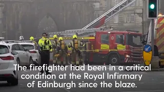 Firefighter Barry Martin dies after blaze at former Jenners department store in Edinburgh