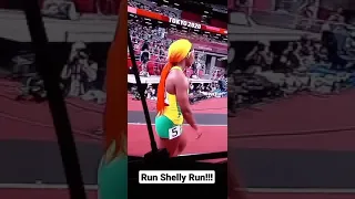 Shelly Ann Fraser Pryce 10:73 (Jamaica) wins Women's 100m Semi-finals Tokyo Olympics 2020