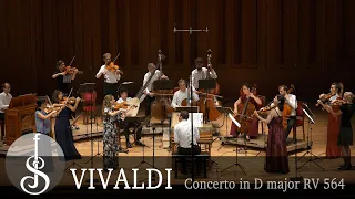 Vivaldi | Concerto in D major for 2 violins, 2 cellos, strings, continuo RV 564