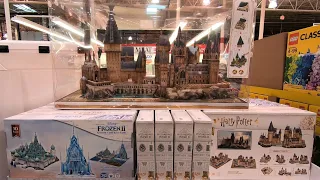 HARRY POTTER HOGWARTS CASTLE 3D PUZZLE AT COSTCO CLOSE UP LOOK