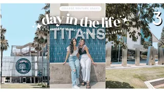 A DAY IN THE LIFE + MINI TOUR @ CAL STATE FULLERTON | College Youtube Series - 3rd Year Edition CSUF