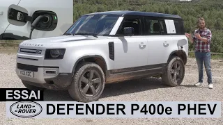 Land Rover Defender P400e PHEV : Mieux que le V8 !?