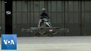 World’s First Flying Bike Makes US Debut