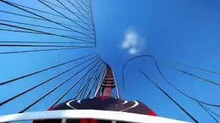 Planet Coaster: SUPER COASTER 200M DROP! POV VIEW