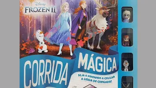 Corrida Mágica Frozen II Disney - Abrindo e Jogando.