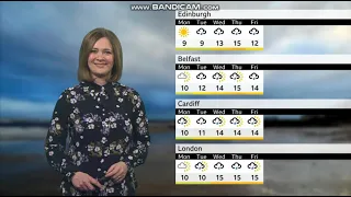 (HD) Alina Jenkins BBC Weather March 26th 2023