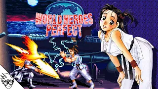 World Heroes Perfect (Arcade 1995) - Ryoko Izumo [Playthrough/LongPlay]