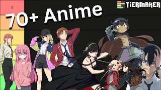 Ranking EVERY Anime I Watched in 2022