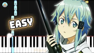 Sword Art Online Season 2 OP - "IGNITE" - EASY Piano Tutorial & Sheet Music