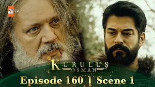 Kurulus Osman Urdu | Season 3 Episode 160 Scene 1 | Osman Sahab Arius ka sar qalam kar rahe hain