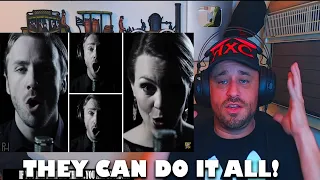 Phantom of the Opera Medley - Peter Hollens feat. Evynne Hollens Reaction!