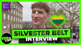 🇱🇹 SILVESTER BELT - ‘LUKTELK’ (INTERVIEW) // Lithuania Eurovision 2024