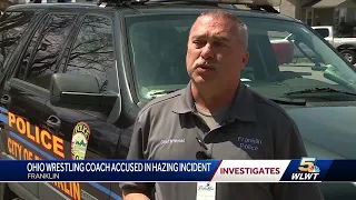 Ohio wrestling coach accused in hazing incident