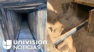Descubren el que puede ser el túnel clandestino más sofisticado en la frontera entre México y EEUU