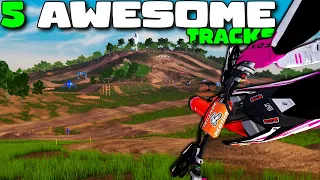 TOP 5 FORGOTTEN FREE TRACKS in MX BIKES!!