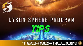 Dyson Sphere Program - Tips with Blueprints!
