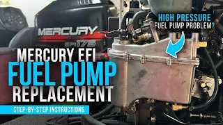 Mercury EFI FUEL PUMP Replacement (HIGH Pressure Fuel Pump)