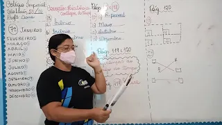 História: Correção. Págs 117 e 118. Aula: Págs 119 e 120 ( D. ao longo do tempo )2°ano. P/ dia 22/10