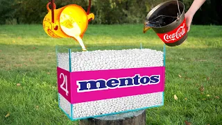 Experiment: Coca Cola vs Mentos vs Lava