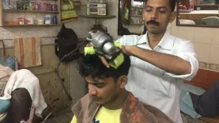 Navratna Oil Head Massage In Mumbai India Part-1| 4K