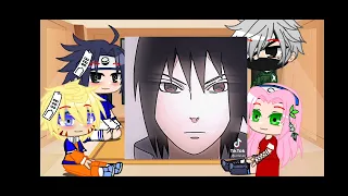 ||🔥Past Team 7 react SasuNaru🔥||(2/2)||Gacha Life||🇵🇱|| (SakuHina, KakaIru)||