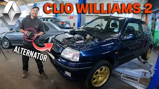 New Alternator on WILLIAMS 2 CLIO ! Renault's Pocket Rocket!