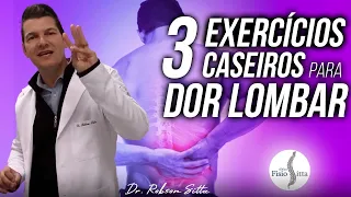 EXERCÍCIOS PARA DOR na COLUNA LOMBAR LOMBALGIA - Clínica de Fisioterapia Dr. Robson Sitta