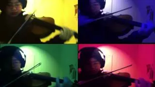 Lady Gaga - Applause - Violin Cover for 4 violins