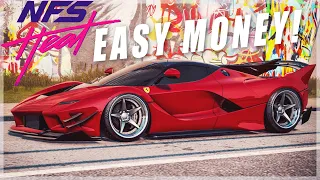 Need for Speed Heat | How to earn money easy & fast! (NO Time Trial) [4K]