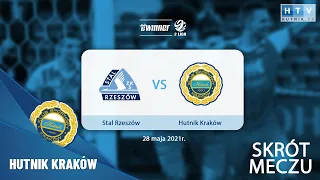 Skrót meczu: Stal Rzeszów - Hutnik Kraków (eWinner 2.Liga - sezon 2020/21)