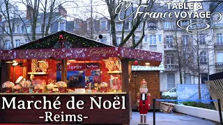 [France Reims]🎅One of the most beautiful Christmas markets🎄Notre Dame Cathedral in Reims