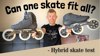 Hybrid skates the future? E2 (speed and fitness skate in ONE)