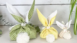 Wondering what Easter projects to sew? Sew these Easter bags / Easter gift bags.