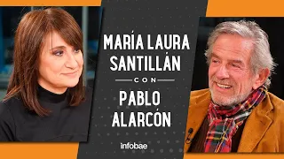 Pablo Alarcón con María Laura Santillán: "No tengo un mango, destruyeron el país"