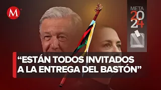 AMLO invita a gobernadores y gobernadoras a la entrega de bastón de mando