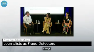 UC Berkeley Fraud Fest 2022: Journalists as Fraud Detectors