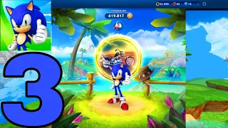 Sonic Dash Gameplay Walkthrough Full Game Jogo Completo (1080p60fps) Parte 3 Todos Os Bosses